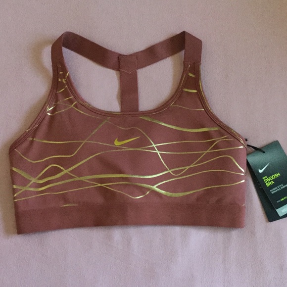 Nike Other - Nike Dri-Fit padded Swoosh Sports bra NWT